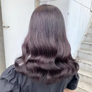 ロング カラー ヘアアレンジ メンズ ブリーチなし透明感 カラー/MISANOのヘアスタイル