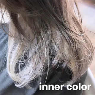 ロング カラー 松岡優菜／半個室♡ 似合わせカットカラーのヘアスタイル