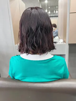 パーマ ボブパーマコテ巻き風 パーマNo1深江秀平のヘアスタイル