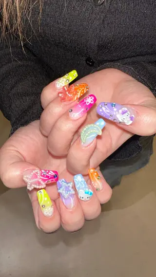 ネイル 🎶個性派ネイル💅 /Komachi❤️のネイルデザイン