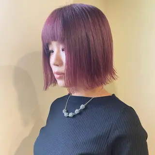 ミディアム カラー ブリーチなしベージュ カラー✨Takeのヘアスタイル