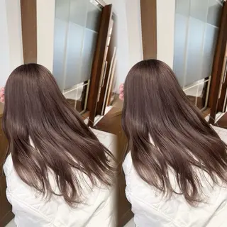 ロング カラー 透明感カラー×レイヤ ー🧊横田 冴のヘアスタイル
