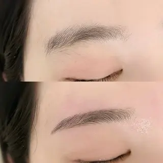 アイブロウ 1ka.🎀 avec amourのマツエク・マツパデザイン