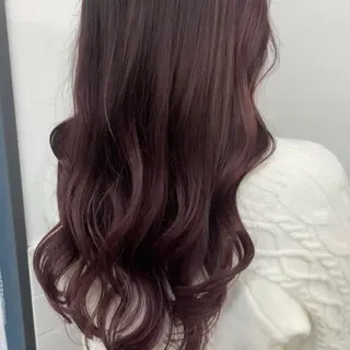 ロング カラー 美髪縮毛矯正🫧 艶カラー/スズカのヘアスタイル