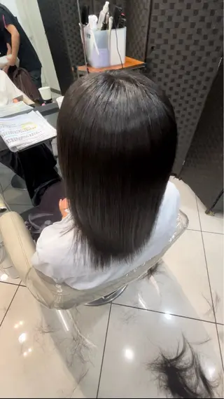 セミロング 秋葉原/髪質改善特化 鹿倉尊のヘアスタイル