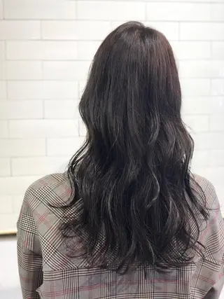 ロング 髪質改善⌇透明感 カラー⌇川上葵のヘアスタイル