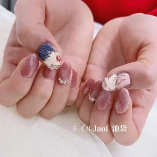ミディアム ネイルJaol 池袋のネイルデザイン