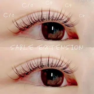 マツエク・マツパ Emua akariのマツエク・マツパデザイン