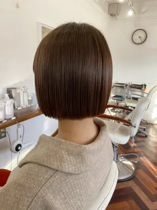 ショート カラー Kazaoka Saraのヘアスタイル