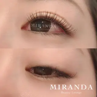 マツエク・マツパ アイブロウ MIRANDA beautyのマツエク・マツパデザイン