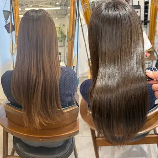 ロング SALOWIN 表参道FLAT店所属・トップスタイリスト澤 奈緒美のヘアスタイル