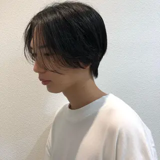 ミディアム メンズ 柳田 駿のヘアスタイル