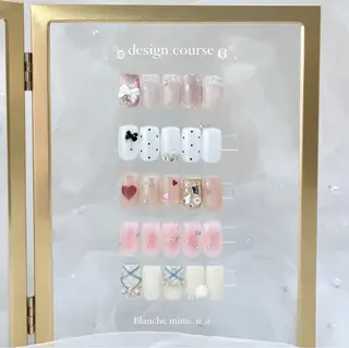ネイル Blanche mimi.u_aのネイルデザイン