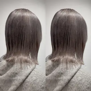 ミディアム sara中谷 哲のヘアスタイル