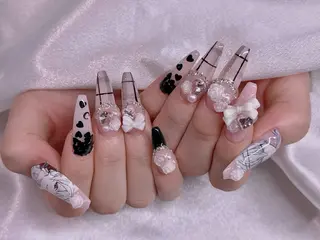ネイル 長さだし専門店 M2　rikaのネイルデザイン
