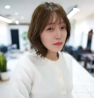 ミディアム 【シクネ】ユウダイ お顔まわりカット💎のヘアスタイル