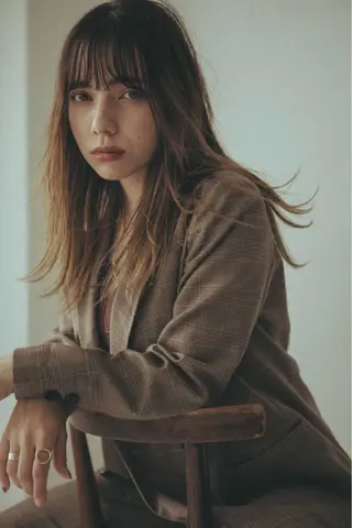 ロング カラー 舘野 太嘉宏のヘアスタイル