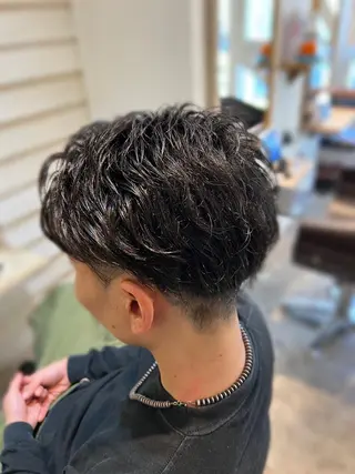 ショート メンズ 🍀艶髪縮毛矯正/ 風殿　滉太🍀のヘアスタイル