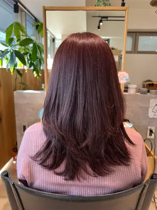 セミロング ヘアケアソムリエ MIKUのヘアスタイル