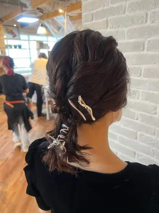 ミディアム ヘアアレンジ Topstylist YUKIのヘアスタイル