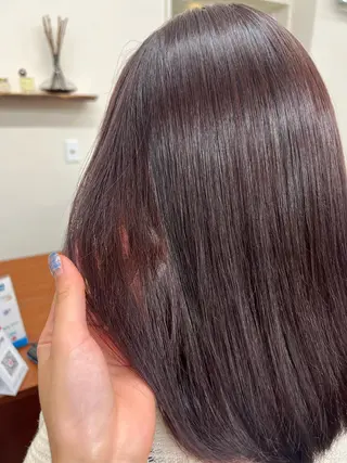 ミディアム カラー ミディアムレイヤー/ 艶カラー🎀　emiのヘアスタイル