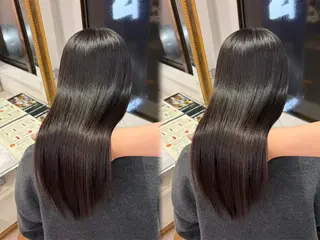 セミロング 巻ける🫧縮毛矯正 💞はな🎀のヘアスタイル