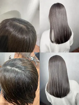 ロング ＳＨＩ ＺＵのヘアスタイル