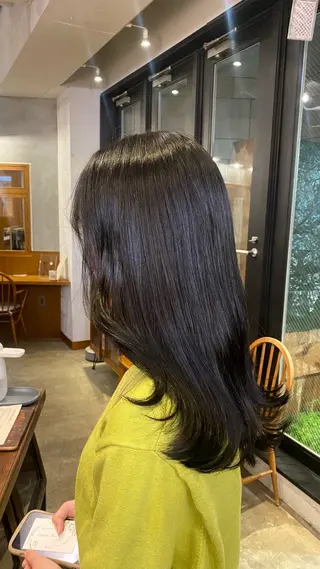 ロング カラー 透明感カラー 🦙なりたりみのヘアスタイル