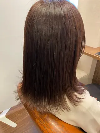ミディアム カラー liL  hair サトウリョウタのヘアスタイル