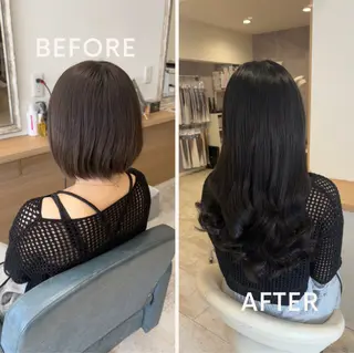 ロング 島木 琉矢のヘアスタイル