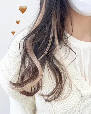 ミディアム カラー 新宿駅近♡個室 ♡関口三都季🌜のヘアスタイル