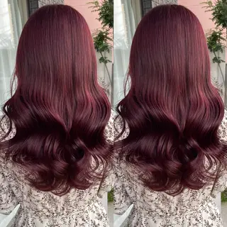 セミロング カラー ブリーチなしカラー kana🐱のヘアスタイル