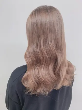 ロング カラー ⛄️冬の透明感 カラー⛄️大西のヘアスタイル