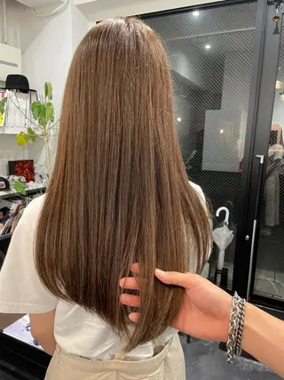 セミロング カラー 🦖JIN HAIR DESIGN🦖のヘアスタイル