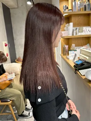 ロング 🩰✨ワンカラー nanako✨🩰のヘアスタイル