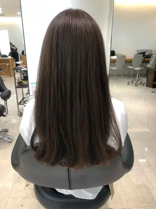 ロング カラー 瀧尻 涼のヘアスタイル