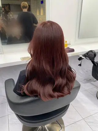 セミロング カラー ヘアアレンジ キッズ TRU Shino🦋のマツエク・マツパデザイン
