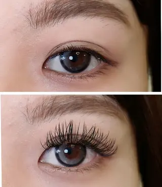 マツエク・マツパ アイラッシュサロンharuka所属・心斎橋・四ツ橋 マツエク・マツパのマツエク・マツパデザイン