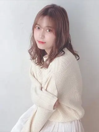 カラー a- chaのヘアスタイル