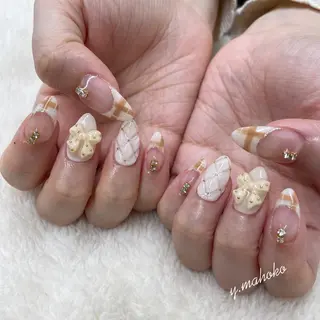 ネイル パラジェル有/ 長さだし/mahoのネイルデザイン