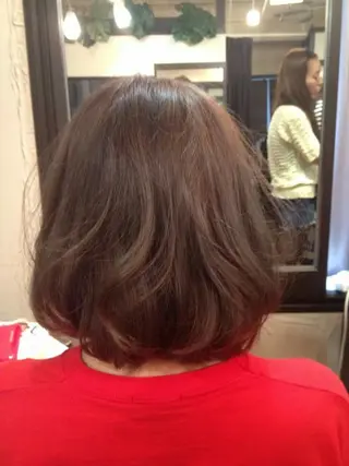 ショート ミディアム セミロング カラー 100%髪質改善特化 TRUNSのヘアスタイル