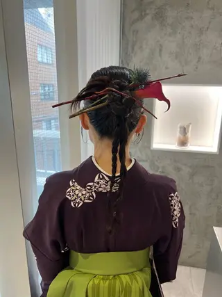 ロング ヘアアレンジ 🌷川崎/ボブ/ アレンジ/コトネ🌷のヘアスタイル