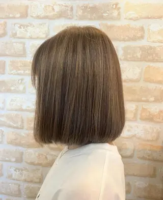 ミディアム カラー Miloc那覇店 Ainoのヘアスタイル