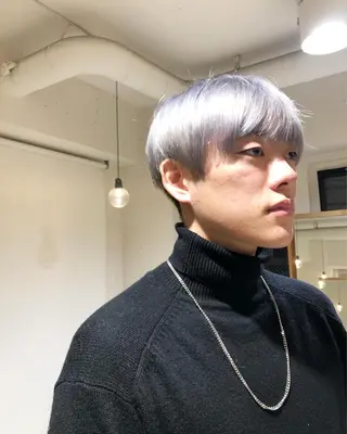 カラー ヘアアレンジ メンズ メンズ特化✂️栗原 侑也のヘアスタイル
