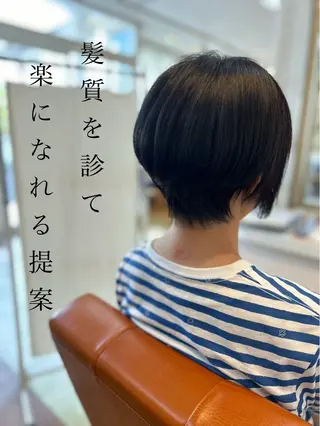 ショート ナチュラルオーブン 大村店🍀深松孝枝のヘアスタイル