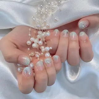 ネイル RAFFINE haru🦋🩵のネイルデザイン