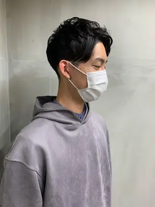 ショート メンズ 【S.BROOM】 店長　西川徹のヘアスタイル