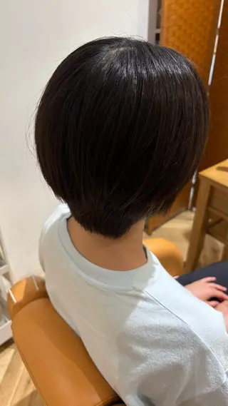 ミディアム 似合わせ 顔周りYUUGAのヘアスタイル