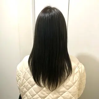 ロング 高津 千慧のヘアスタイル