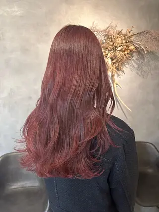 ロング カラー ピンクカラー/ mana🎀のヘアスタイル